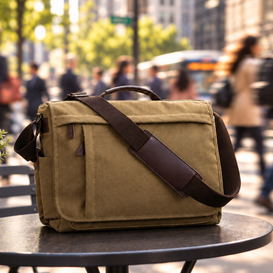Urban Canvas Messenger Bag